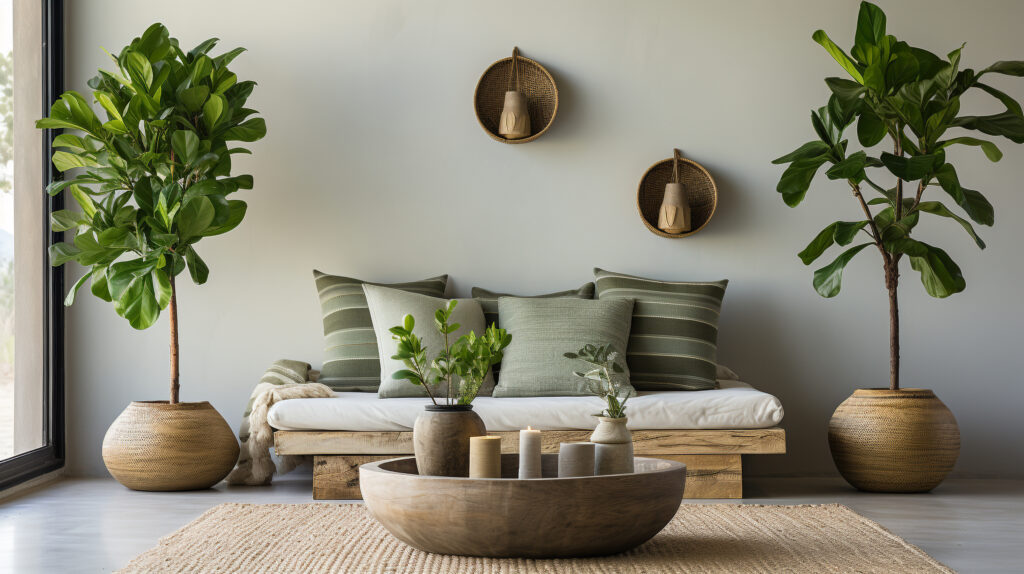 Nature-Inspired Accent Colours Interior Trends