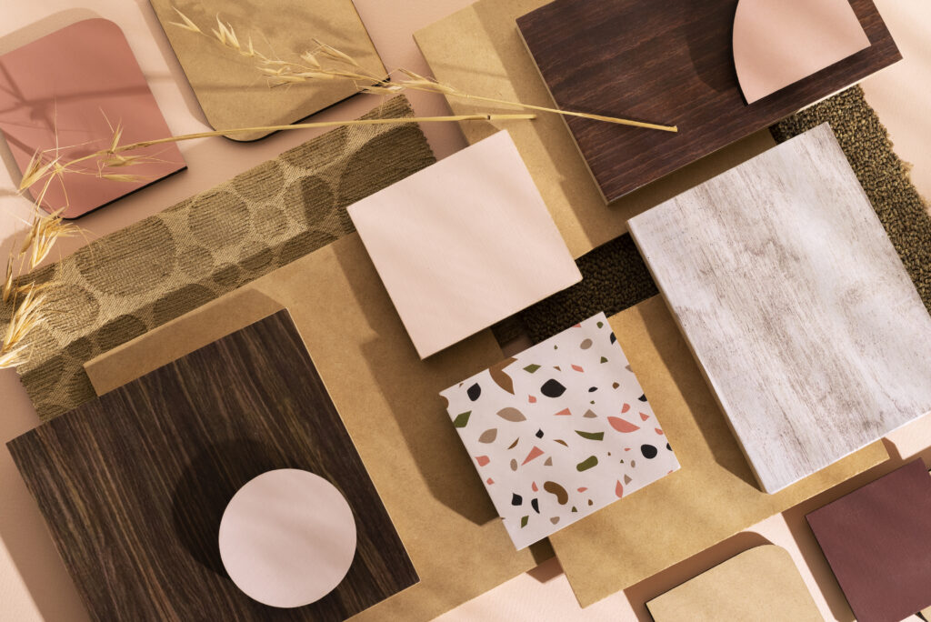 Warm Mineral Colour Palettes interior colours